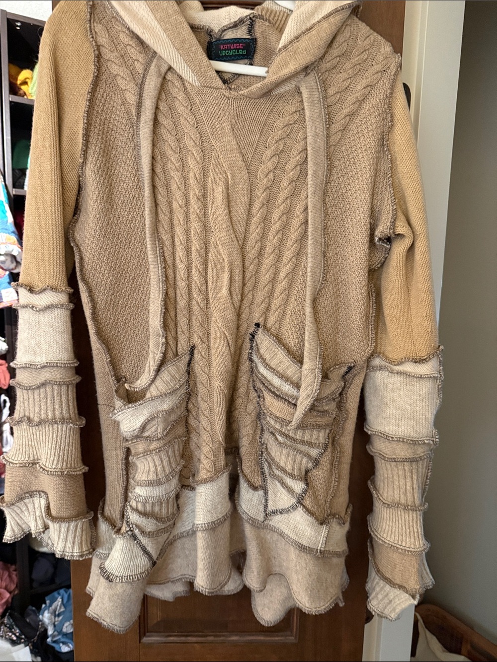 Katwise Upcycled Hoody Sweater